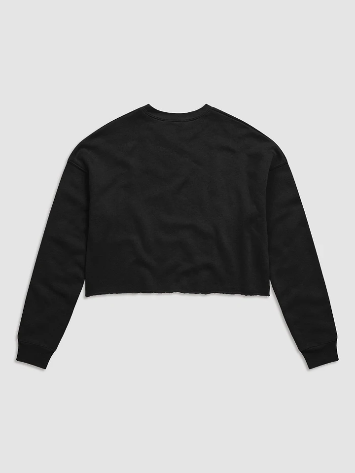 CMYK Skull Fleece Crop Sweatshirt product image (7)