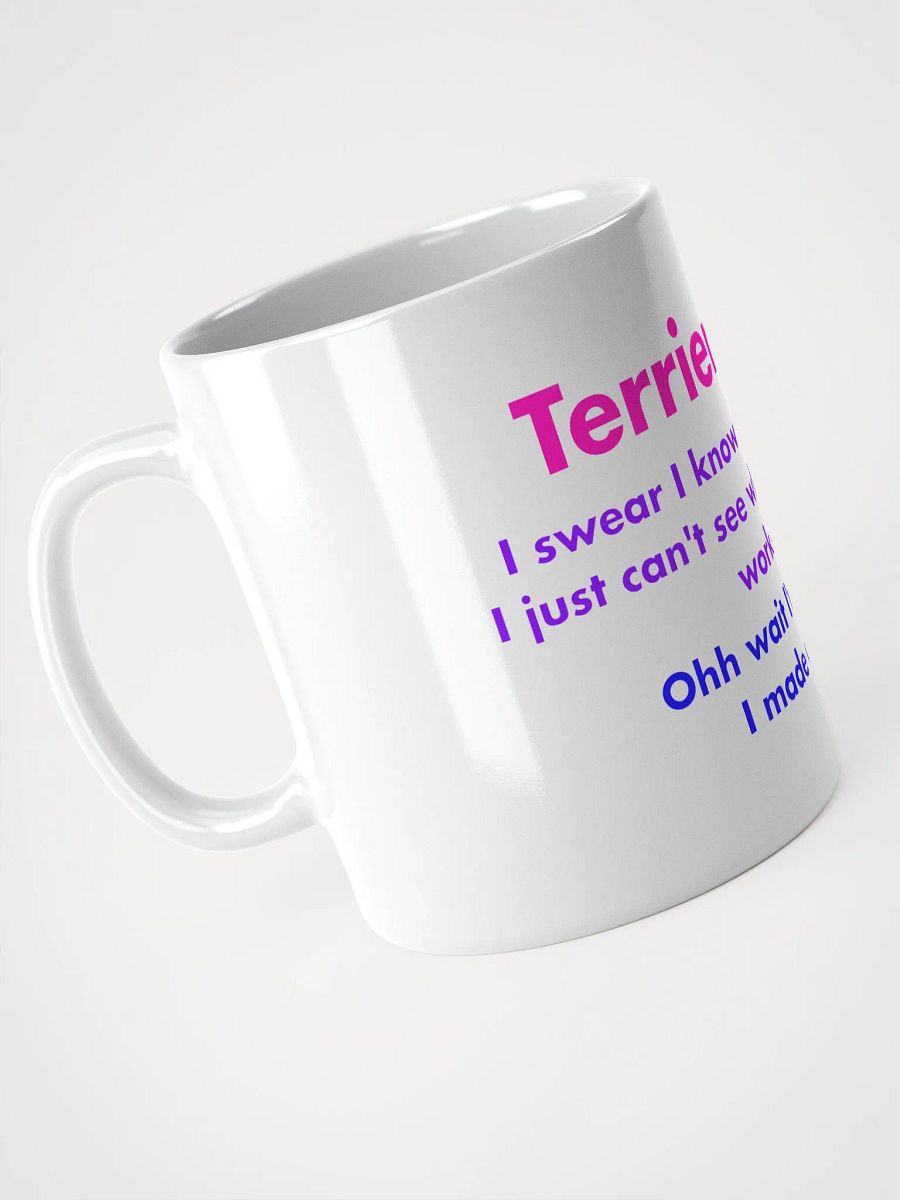 I made a Tpyo - White Mug product image (6)