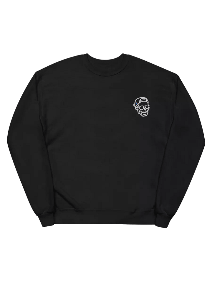 Skull Hanes Classic Crewneck (Embroidered) product image (1)