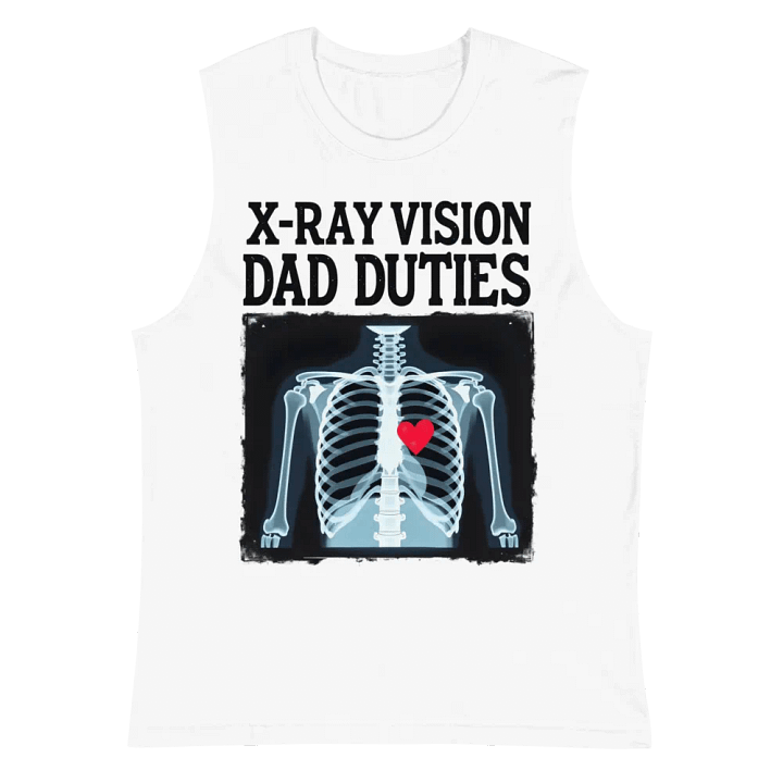 X-Ray Vision Dad Duties Muscle Tank product image (2)