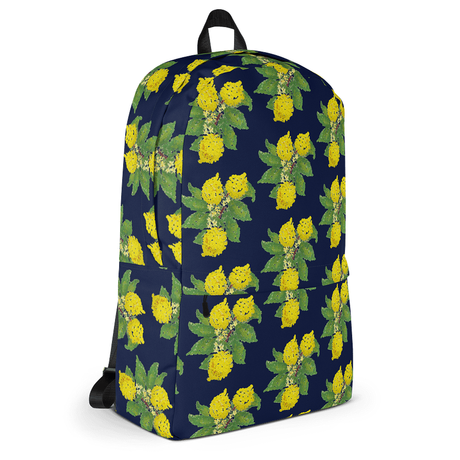 Lemon Love Blue Backpack product image (3)