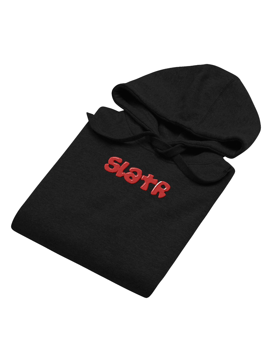 Glossy Red 'slatr' Unisex Hoodie product image (8)