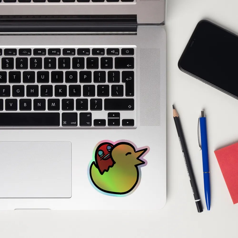 Duck Mount Holo Sticker product image (10)