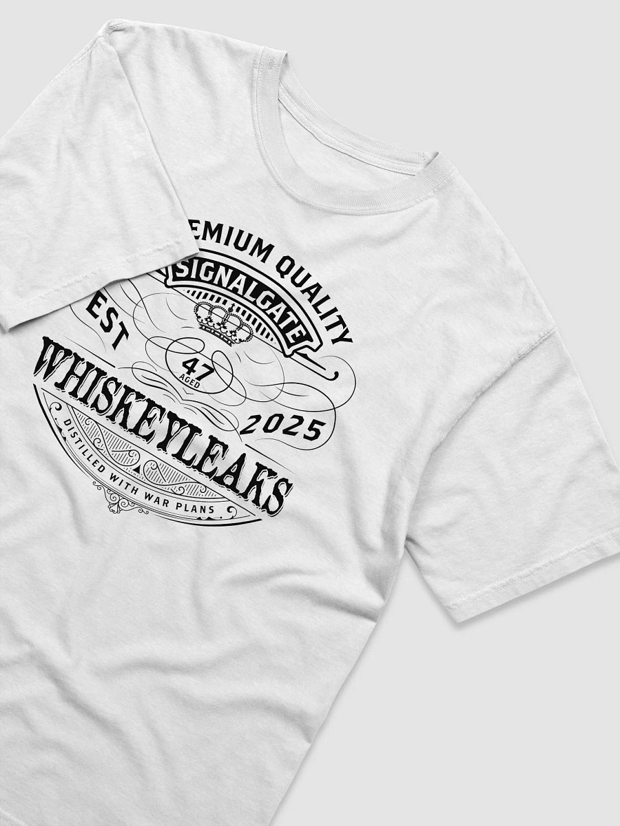 Whiskeyleaks Signalgate T Shirt, Group Text War Plans Shirt, DUI Hire product image (4)
