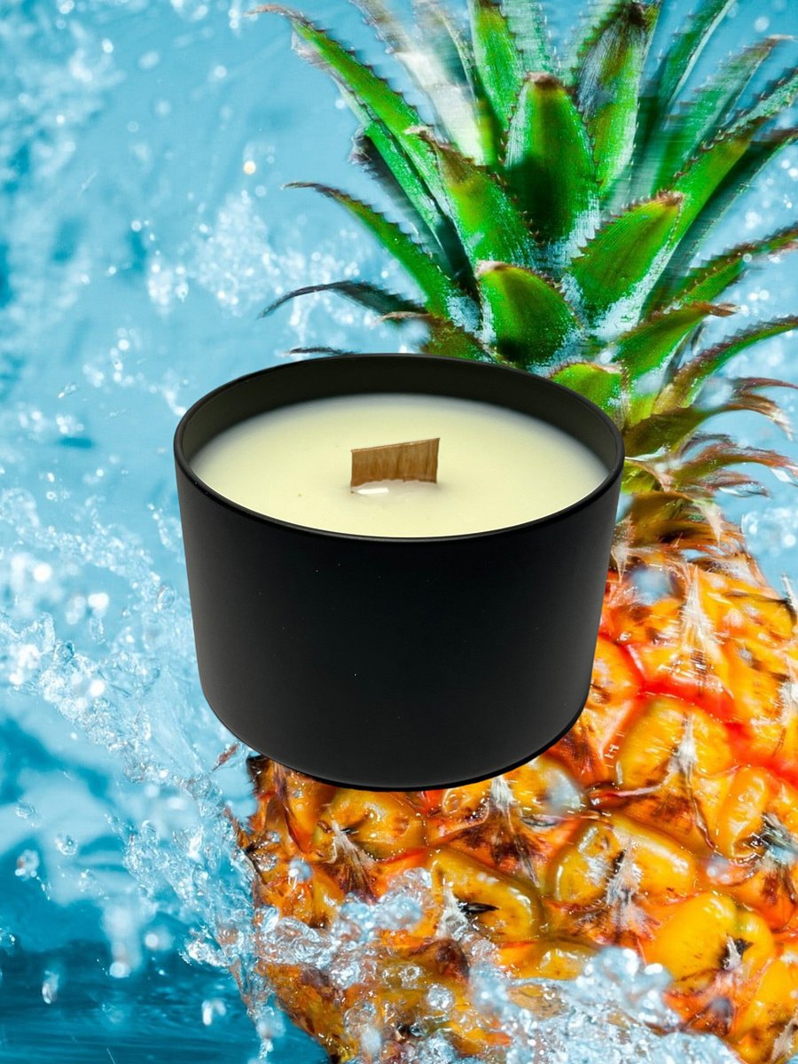 Pineapple Cilantro Scented 8. oz Candles product image (5)