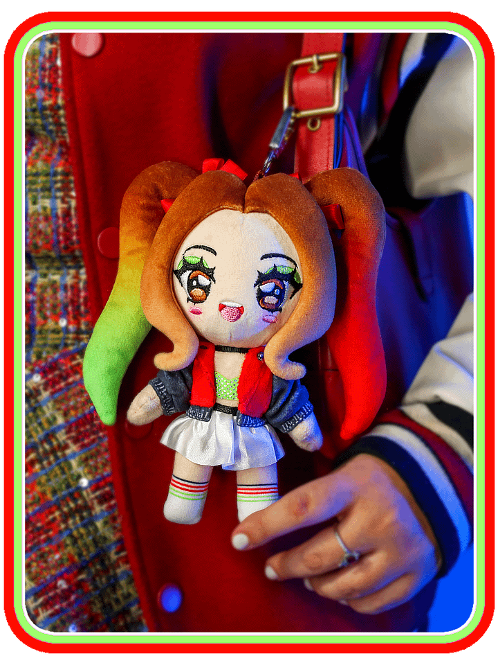 Preorder- iBella Keychain Plushie product image (2)