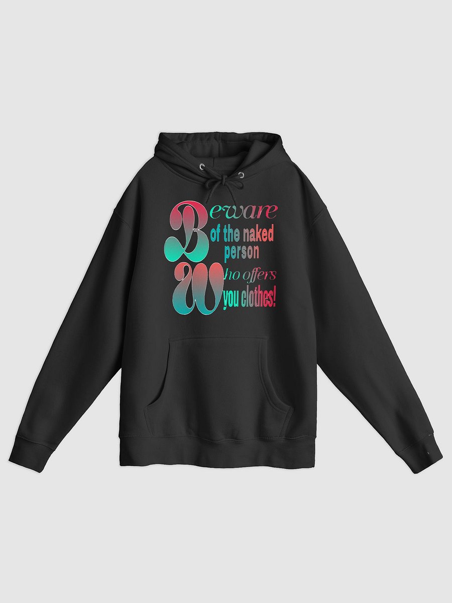 Naked Person Warning Hoodie product image (4)
