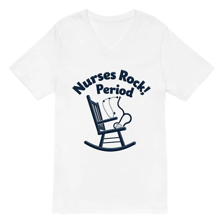 Rocking Chair Nurses V-Neck Tee product image (2)