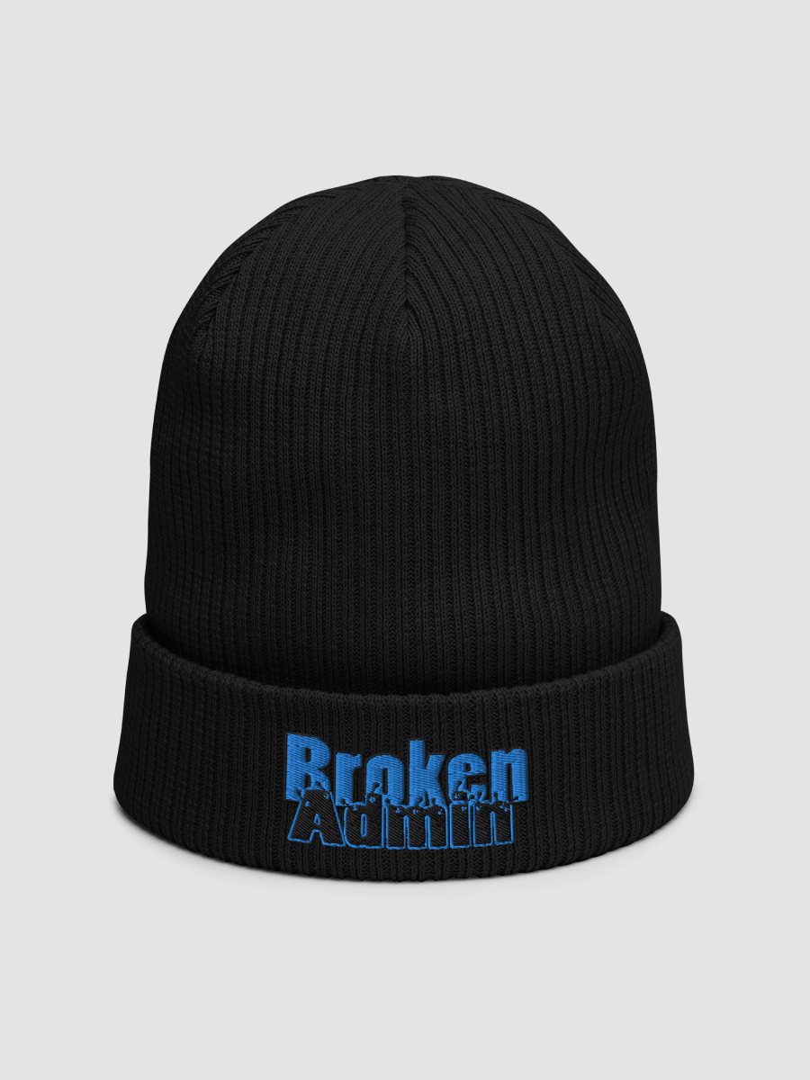 Broken Admin Stitched Embordered Beanie product image (1)