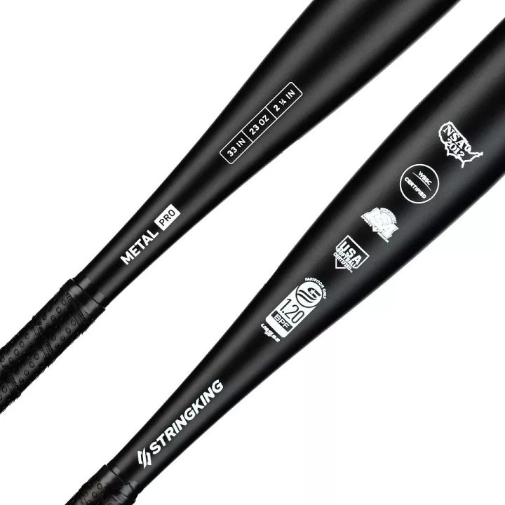 New StringKing Metal Pro -10 Fastpitch Softball Bat 33 in/23 oz ITM-00062 product image (2)