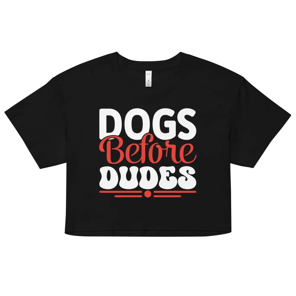DOGS Before DUDES Crop Top product image (7)