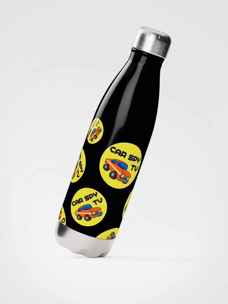 Stainless Steel Drinks Bottle: CarSpyTV Logo product image (4)
