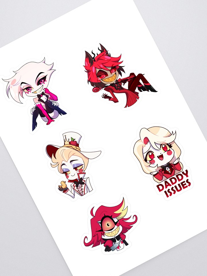 Mischievous Sticker Sheet product image (1)