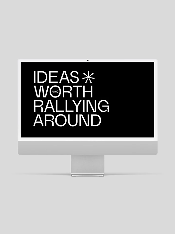 Motto® Ideas Worth Rallying Around Desktop Wallpaper product image (1)