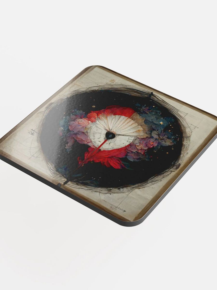 Cosmic Flora Cork Coaster product image (4)