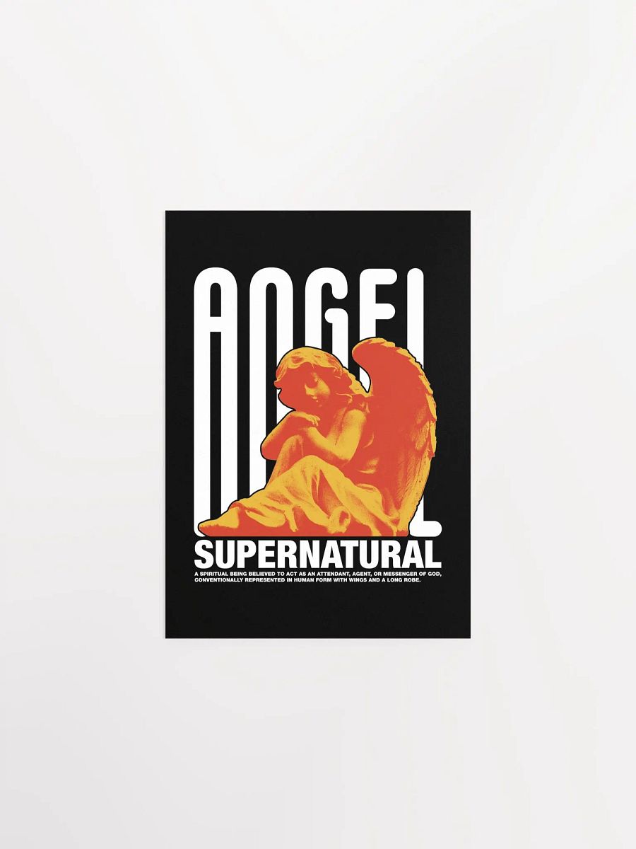 Streetwear with Spirit: Angel-Inspired Poster product image (5)