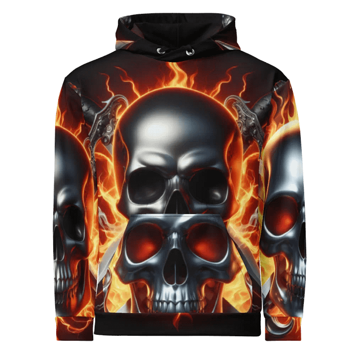Reclaimed Fury - Unisex Skull Hoodie #26 product image (1)