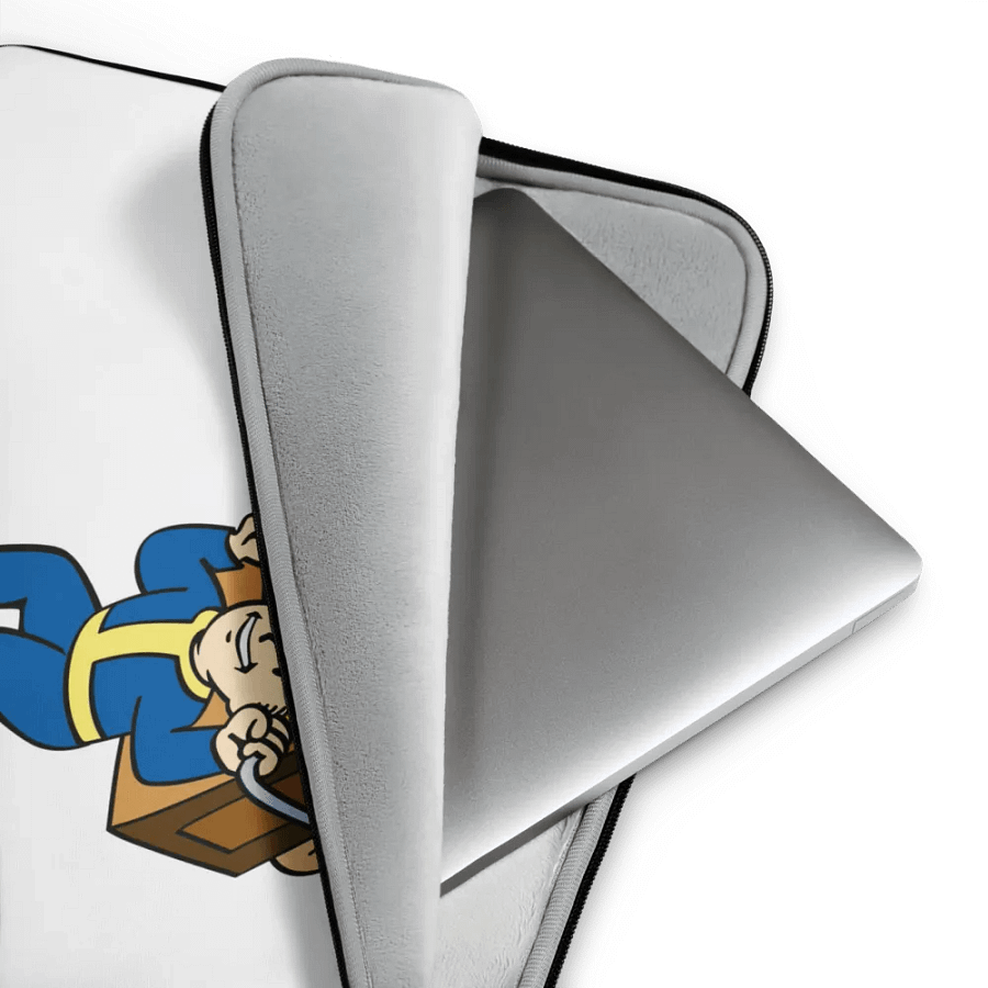 Fallout Strength Vault Boy Notebook/Laptop Bag product image (4)