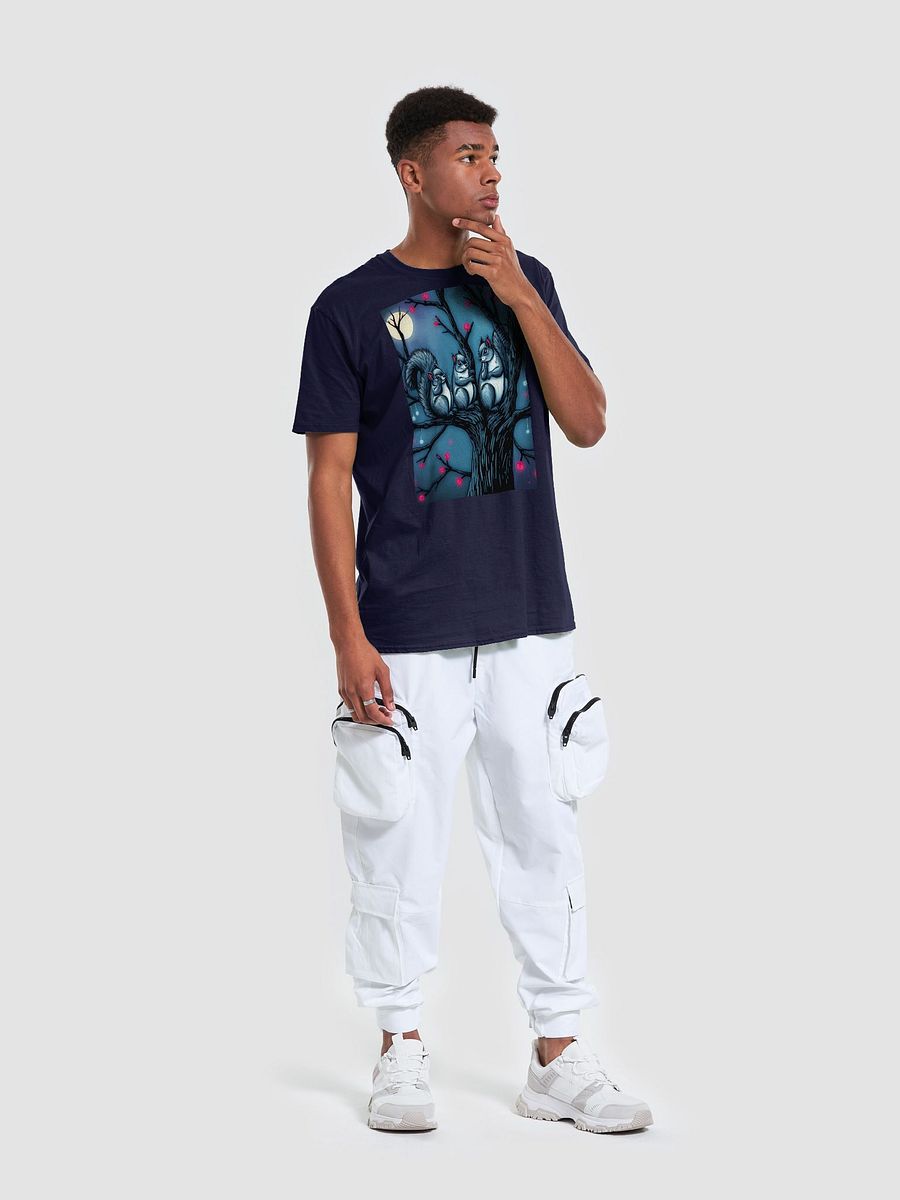 Moonlit Squirrel Trio T-Shirt product image (5)