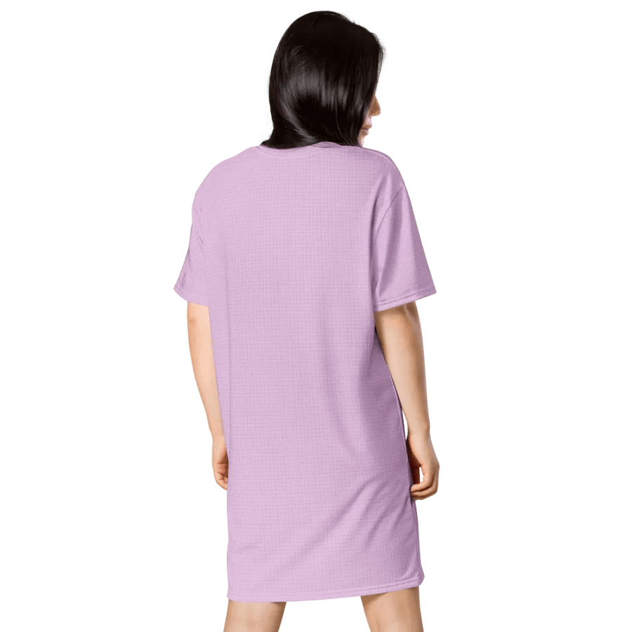 Abstract Pink Fantastic T Shirt Dress product image (4)
