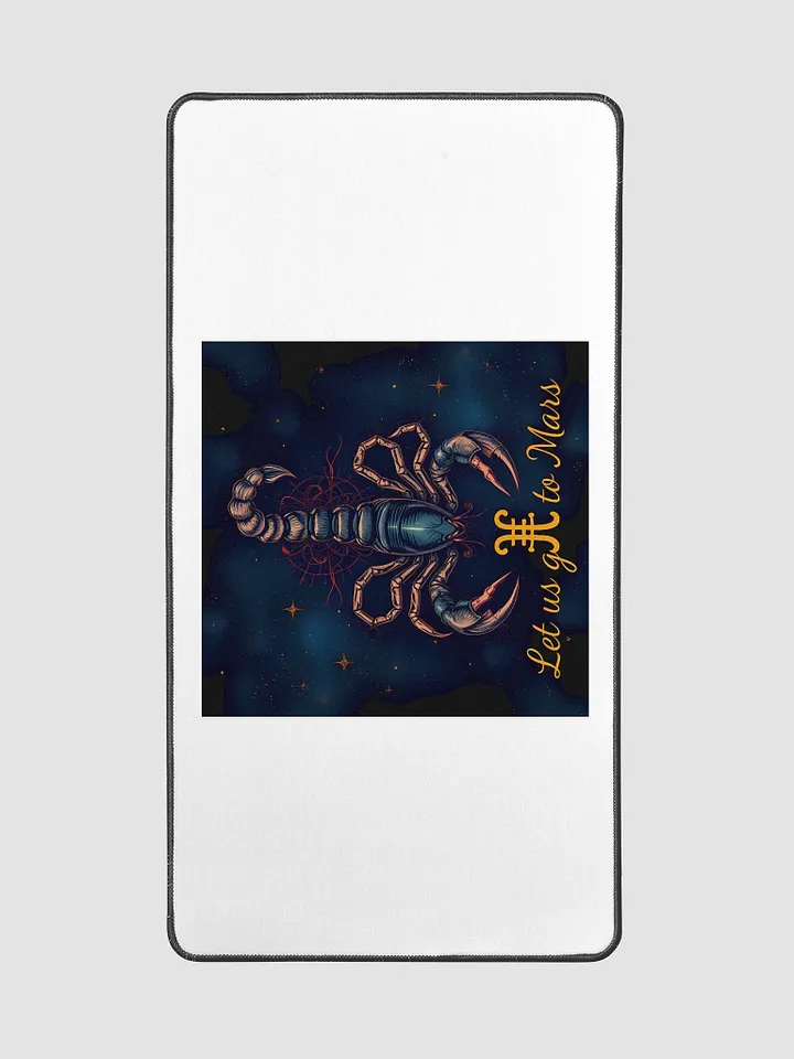 Starry Scorpion Desk Mat product image (2)