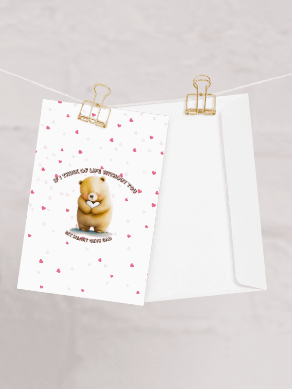 Life Without You is Sad, Card product image (1)