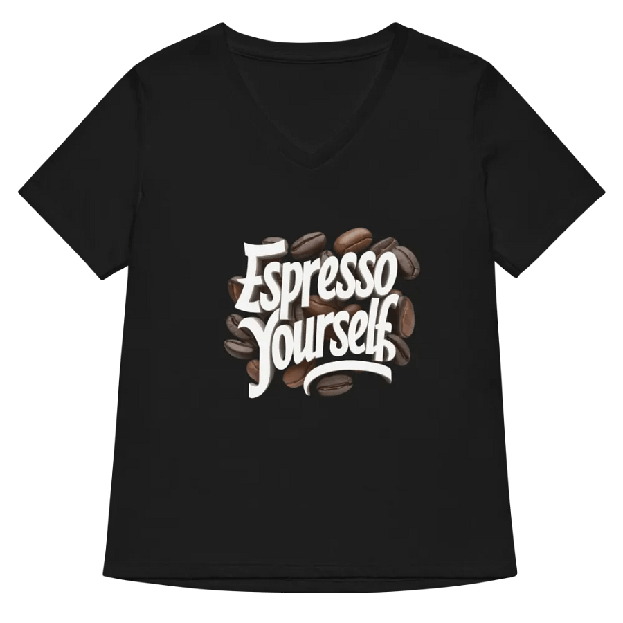 Espresso Yourself Women's Relaxed V-Neck Tee product image (5)