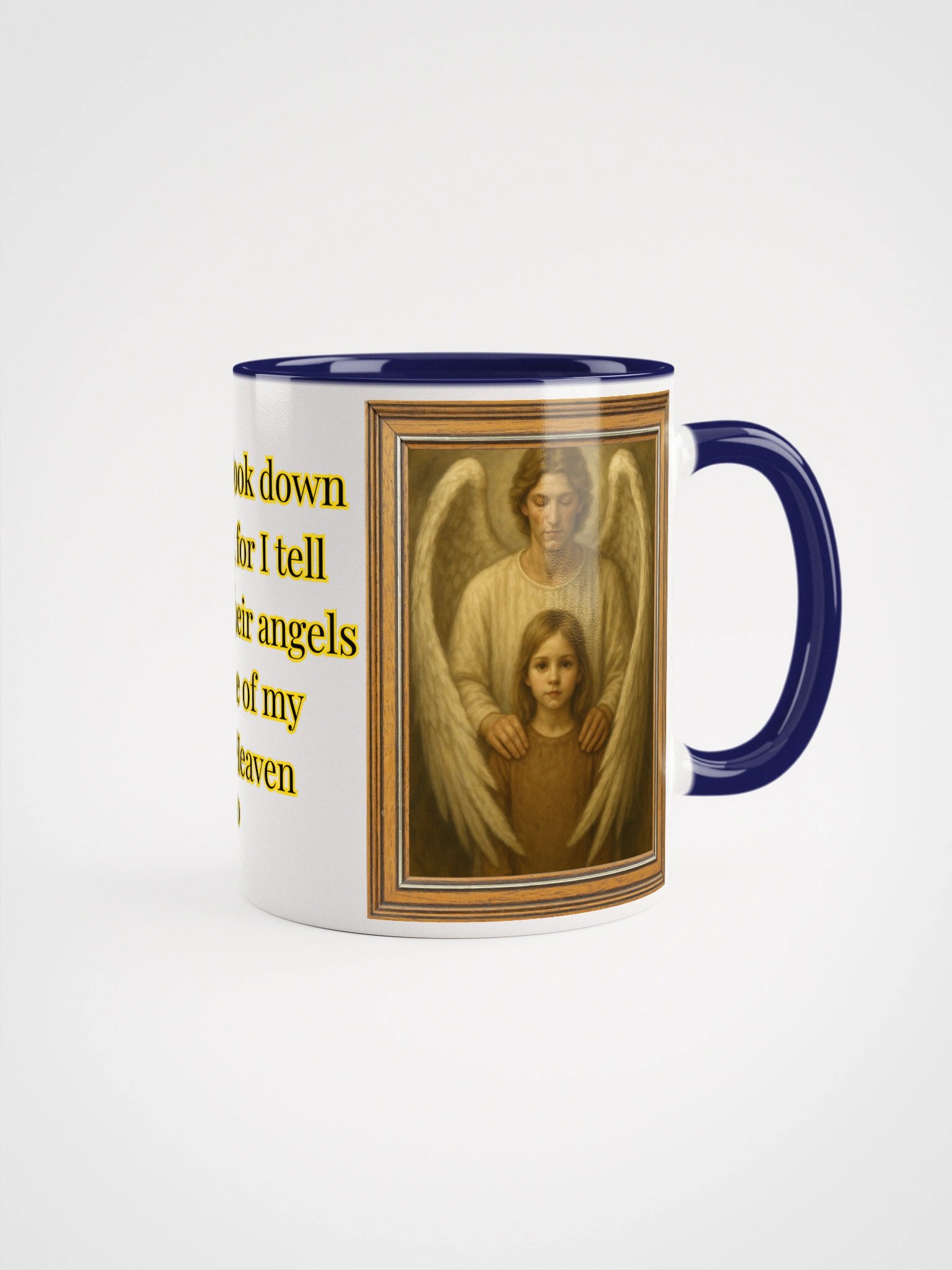 Angels Watch Over Them (Female) 2-Tone Ceramic Mug product image (5)