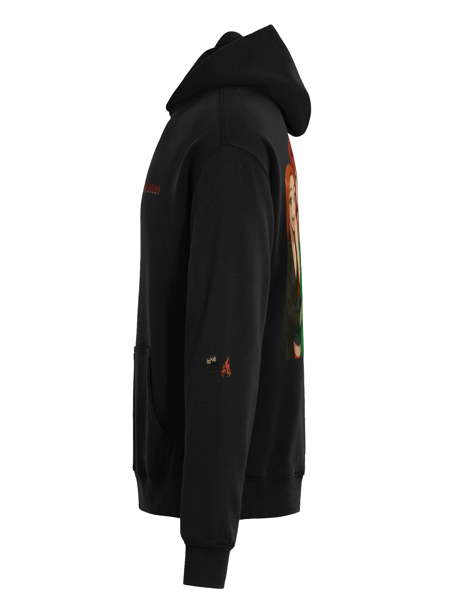 Red's cat Unisex Oversized Hoodie product image (7)