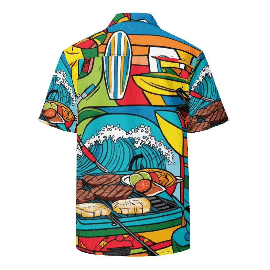 Island Surf & Turf BBQ Paradise Shirt product image (8)