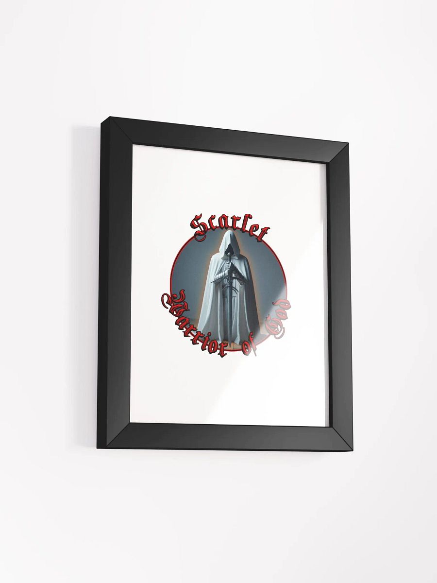 scarlets framed poster product image (4)