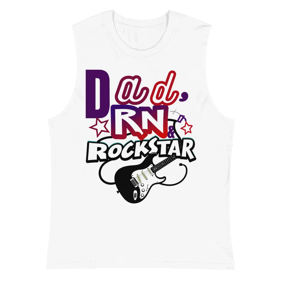 Rockstar Vibes Muscle Tank product image (2)