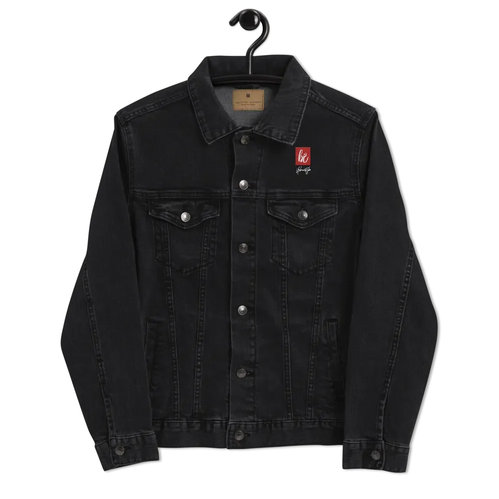 bi Script Denim Jacket product image (8)