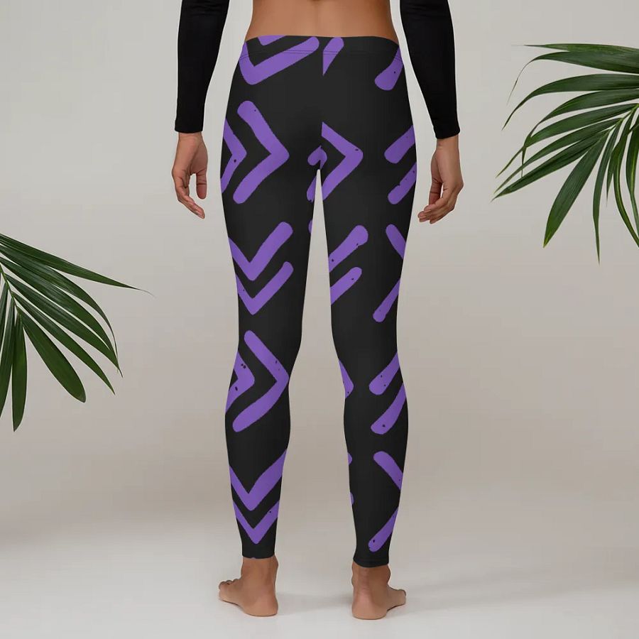 Leggings – Boho Tribal Geometric Pattern for a Chic & Artistic Vibe product image (4)