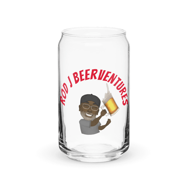 Rod J BeerVentures Beer Can Glass product image (1)