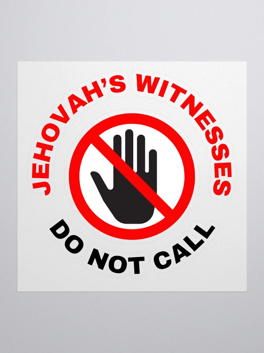 Stickers - Do Not Call product image (1)