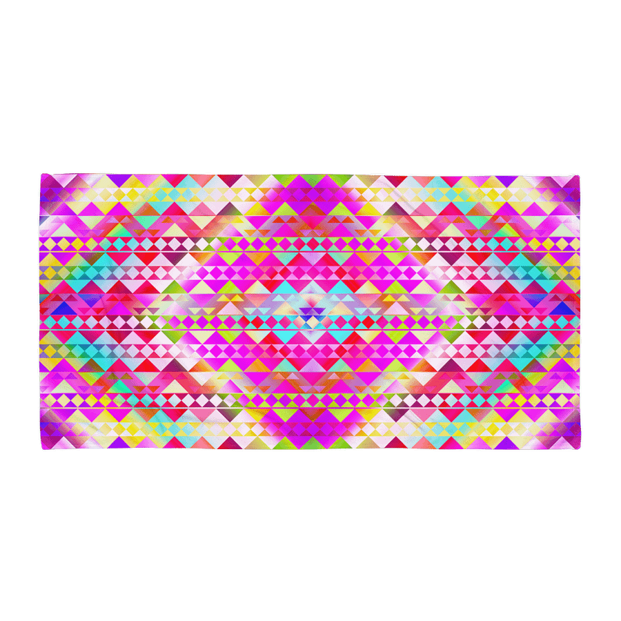 Pink Tribal Towels product image (1)
