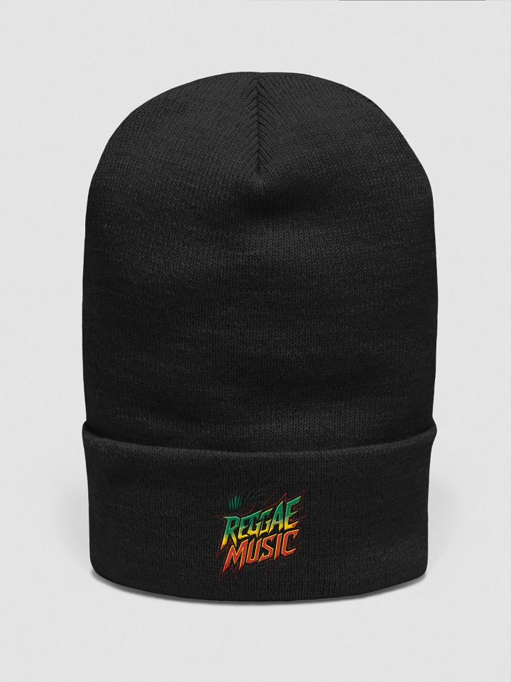 Rasta Vibes Cuffed Beanie product image (1)