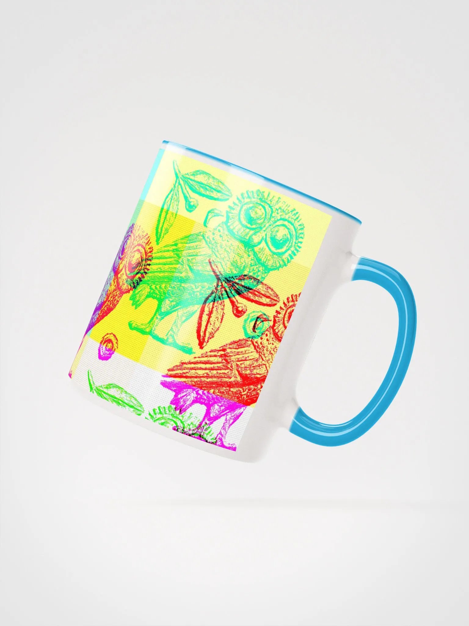 Cute Athenian Owl All-Over Print Coffee & Tea Mug product image (3)