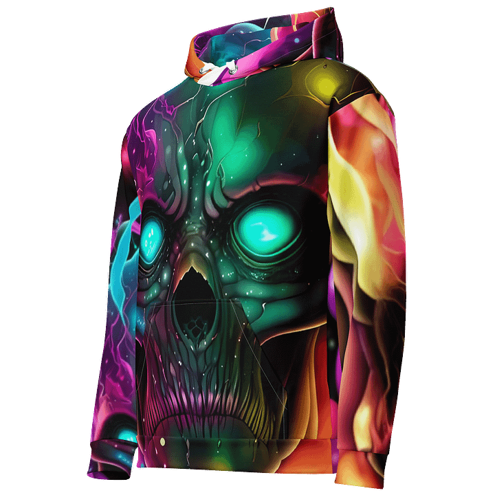 Neon Skull Dreams Hoodie product image (2)