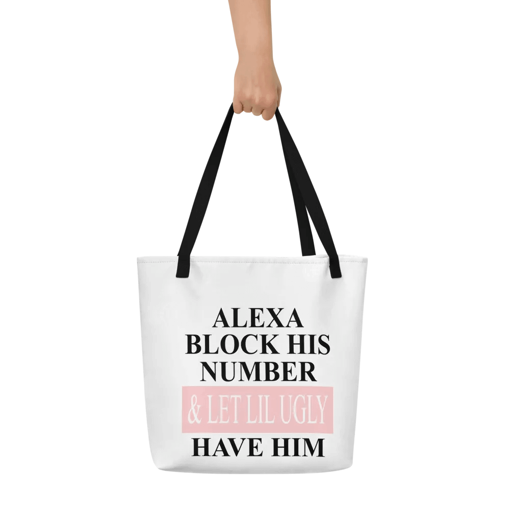 'Alexa, Block His Number' Tote Bag product image (10)