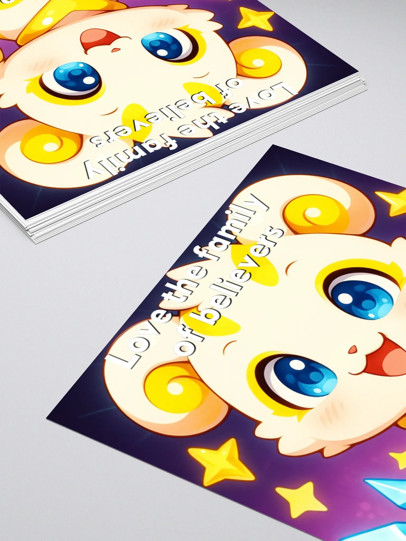 Bible Cuties Ada - Love the familiy of believers Sticker product image (7)