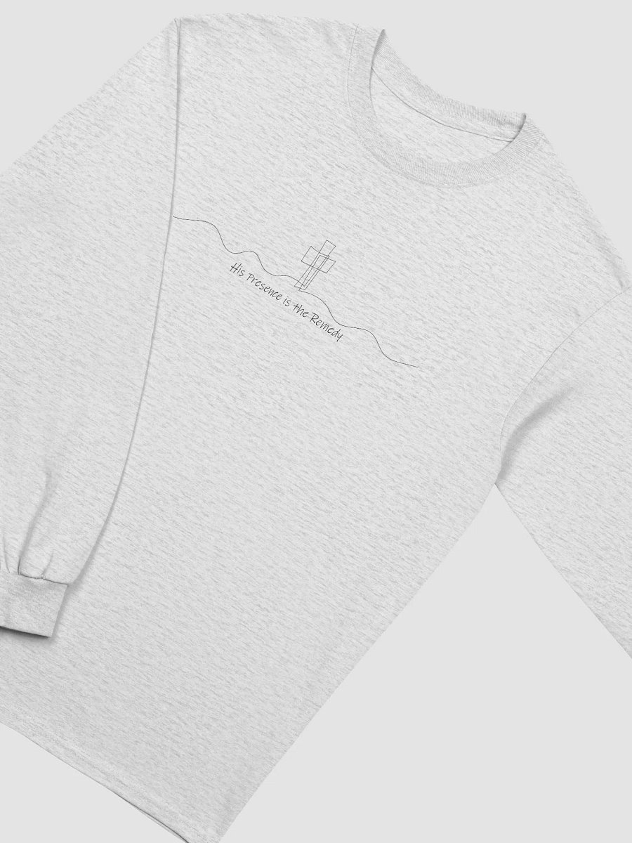 His Presence Long-Sleeve Shirt - Black Print - multiple colors available product image (16)