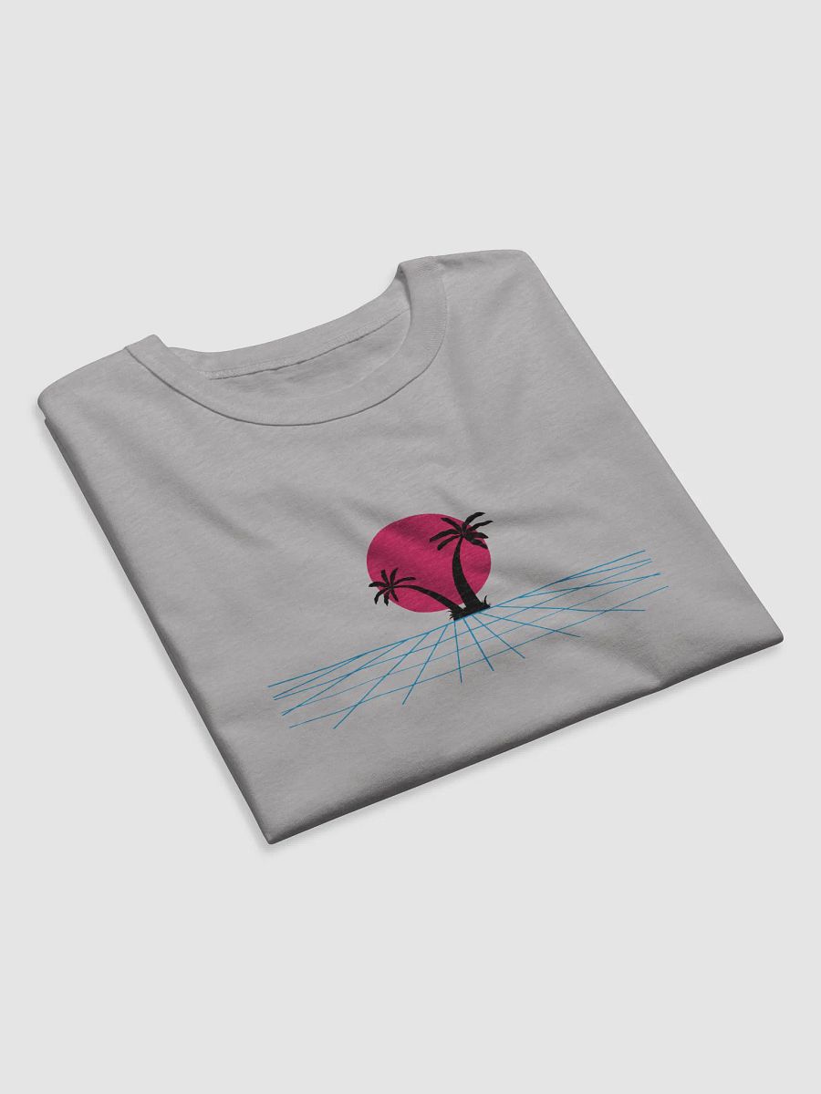 Retro Sunset Grid Relaxed-Fit Tee product image (5)