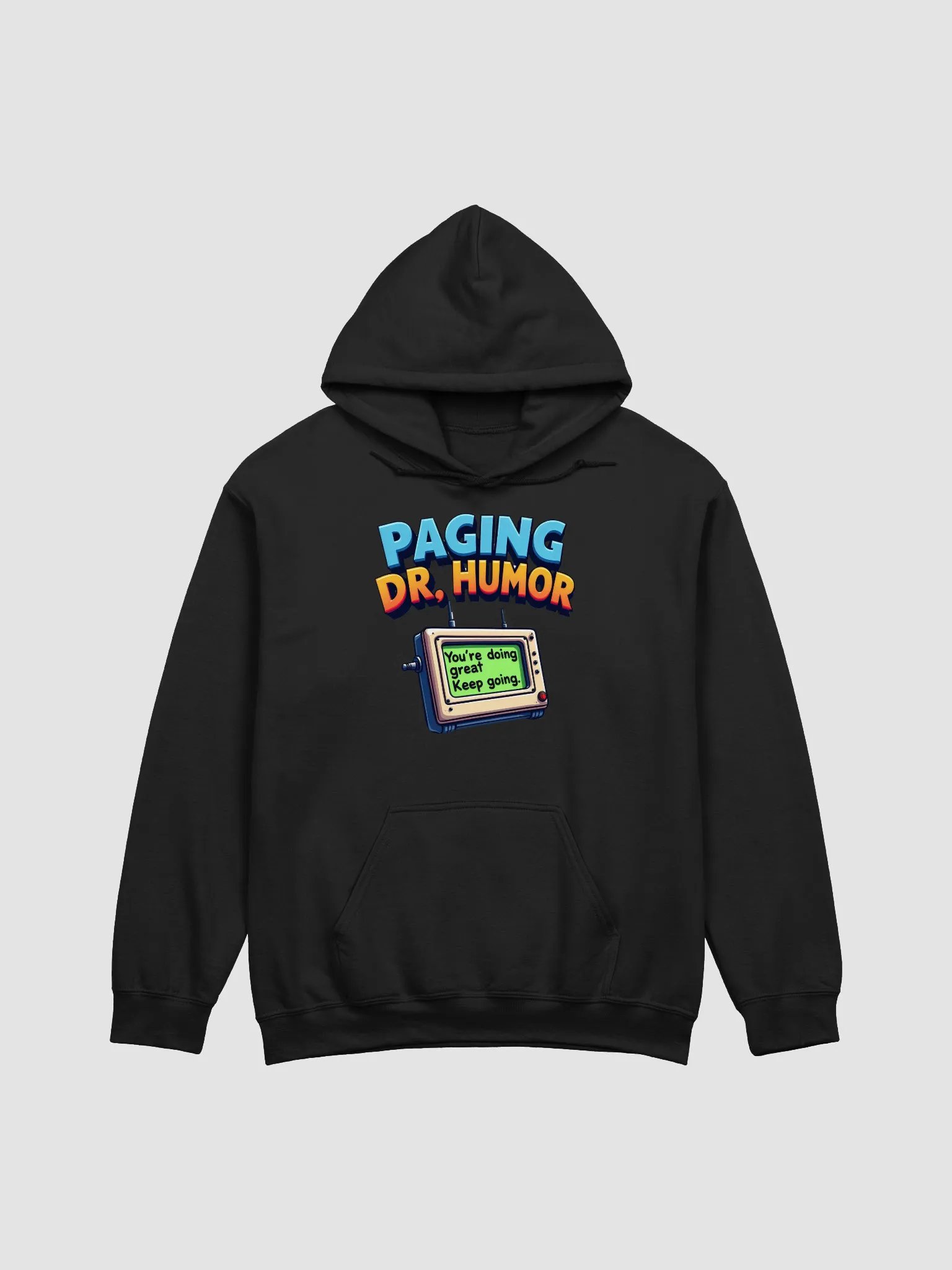 Dr. Humor Vintage Pager Hoodie product image (5)