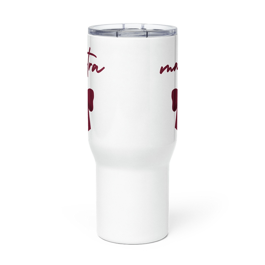 Ravishing Red Mantra Travel Mug with Handle product image (4)