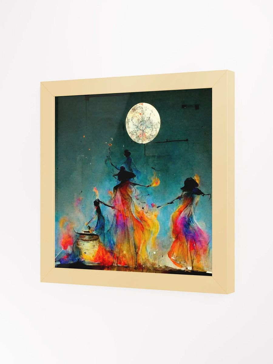 Vibrant Ayous Wood Framed Matte Poster product image (7)