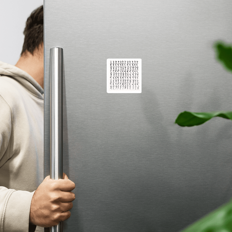 men sleep walking Magnet product image (2)