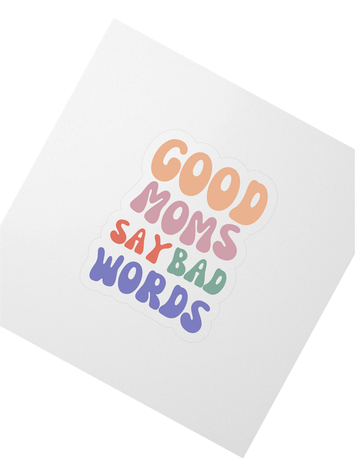 Cussin’ & Crushin’ It Cutout Sticker product image (2)