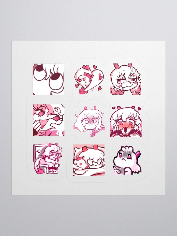 MEGA Pack Emotes Stickersheet product image (2)